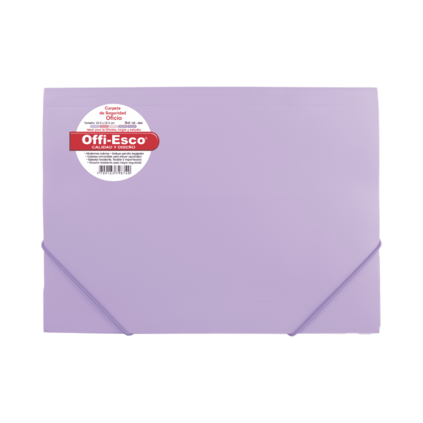 Carpeta seguridad oficio con gancho OE-804P