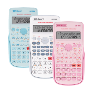 OE-986-COLORES Calculadora científica OE-986 12 dígitos – 240 funciones OE-986