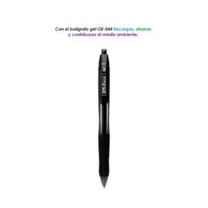 Bolígrafo gel 0.7 m retráctil OE-044