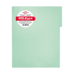 oe-808p-1 Carpeta legajadora carta, con gancho OE-808P