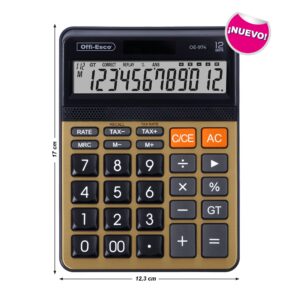oe-974-1 Calculadora electrónica 12 dígitos OE-974